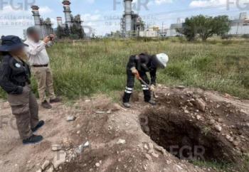 Hallan tres tomas clandestinas durante cateo en Pedro Escobedo