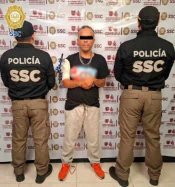 Detienen a “El Jalisco”, presunto integrante de “Los Bobby” en Gustavo A. Madero