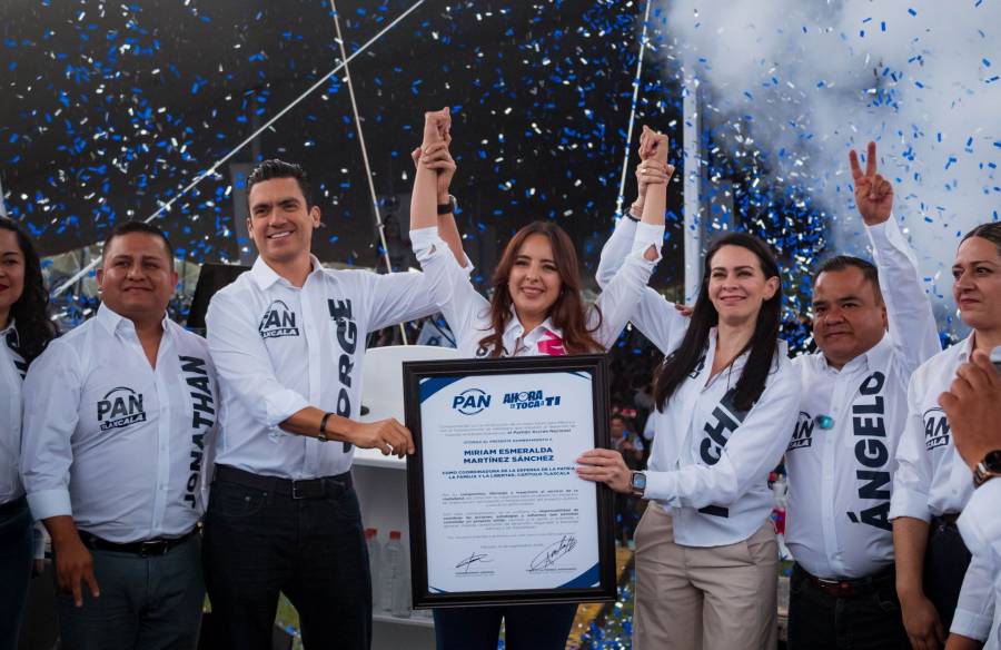 PAN designa a Miriam Mart&iacute;nez para encabezar estrategia en Tlaxcala