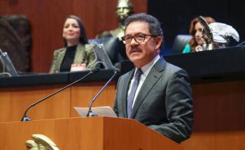 Reforma constitucional busca que gobernadores y Presidencia respondan s&oacute;lo a intereses de M&eacute;xico: Ignacio Mier