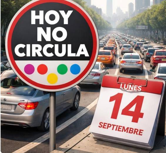 Hoy No Circula 14 de septiembre: no habr&aacute; Doble Hoy No Circula en CDMX y Edomex