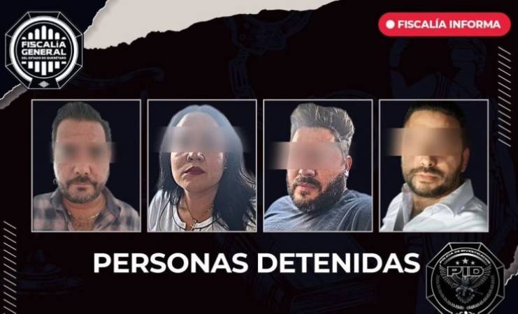 Detienen a cuatro personas en notar&iacute;a por fraude inmobiliario