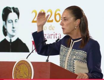 Presidenta de M&eacute;xico prev&eacute; un mejor cierre de 2026 y un primer semestre de 2027 a&uacute;n mejor