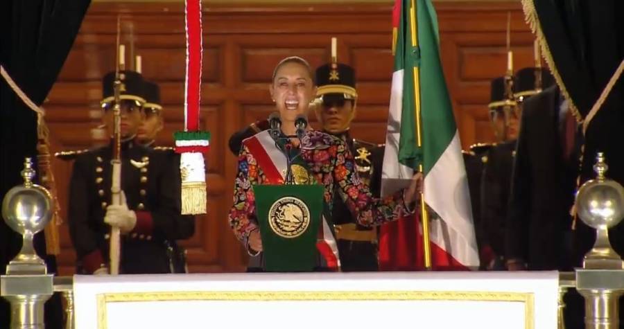 Sheinbaum encabeza su segundo Grito de Independencia y enfatiza un M&eacute;xico libre, independiente y soberano