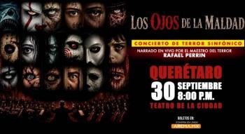 “Los ojos de la maldad”, concierto de terror sinf&oacute;nico, llega a Quer&eacute;taro