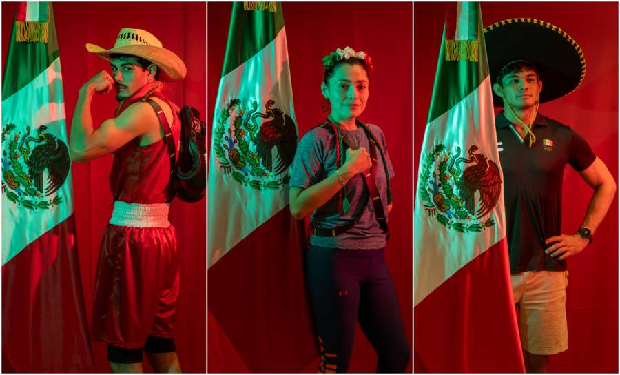 Atletas mexicanos refrendan orgullo de representar a México a través del deporte y la historia nacional  