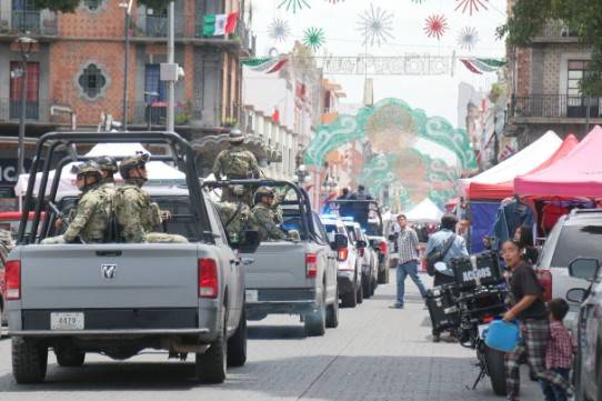 SSP despliega m&aacute;s de mil 300 polic&iacute;as por Fiestas Patrias en Puebla