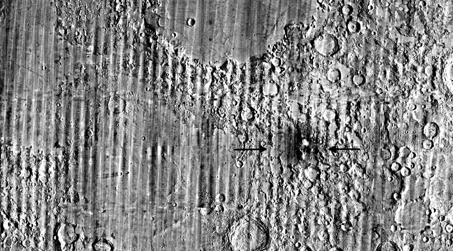 NASA descubre un nuevo cráter en la Luna, 