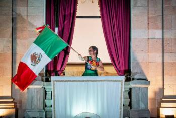 Tlalpan re&uacute;ne a 12 mil 500 personas durante celebraci&oacute;n del Grito de Independencia