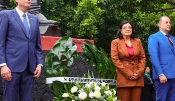 Conmemoran en Morelia el 216 aniversario del inicio de la Independencia de M&eacute;xico
