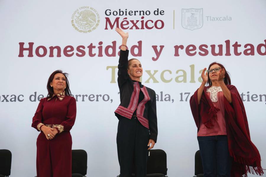 Sheinbaum: 460 mil beneficiarios de Programas para el Bienestar en Tlaxcala
