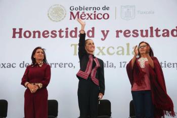 Sheinbaum: 460 mil beneficiarios de Programas para el Bienestar en Tlaxcala