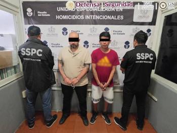 Detienen en Jalisco a dos presuntos integrantes de c&eacute;lula ligada a extorsiones contra el sector c&aacute;rnico