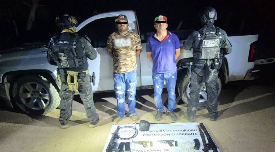 Gabinete de Seguridad reporta detenciones y aseguramientos en distintos estados