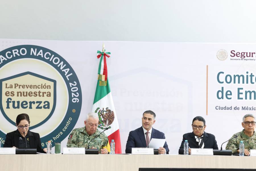 Harfuch destaca participación ciudadana y nuevo sistema de alerta celular en el Segundo Simulacro Nacional 2026