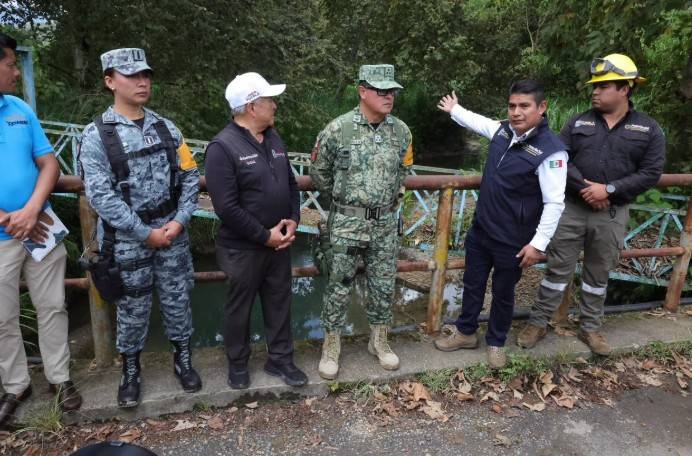 Protecci&oacute;n Civil supervisa arroyo en San Agust&iacute;n Atlihu&aacute;can; habr&aacute; desazolve