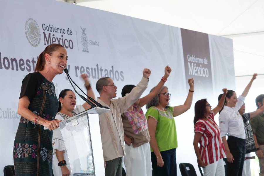 Sheinbaum anuncia atención directa del Gabinete federal en Sinaloa y refuerza apoyos en seguridad, educación y campo