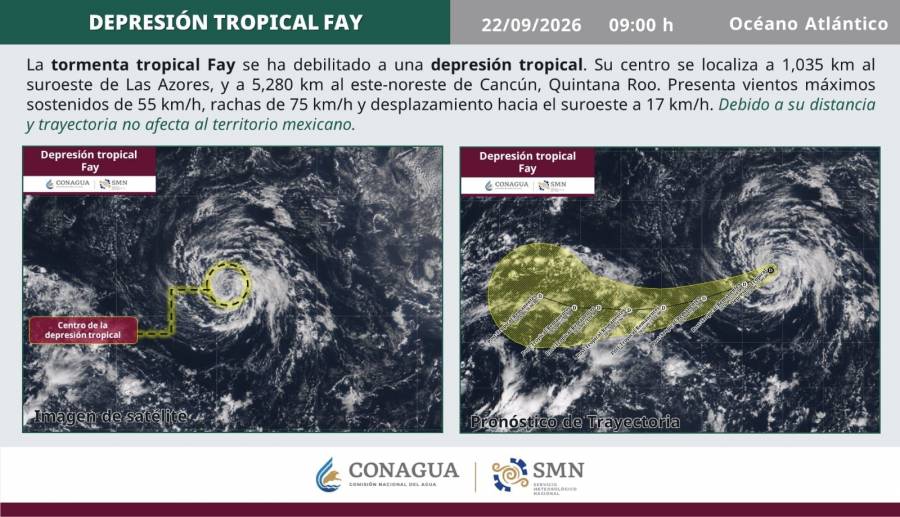 Polo no tocará tierra; Sheinbaum pide alerta por lluvias en costas del Pacífico