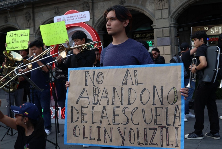 Anuncian reparaciones en la Escuela de Música Ollin Yoliztli tras protesta estudiantil 