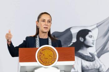 Hurac&aacute;n Polo podr&iacute;a no tocar tierra en M&eacute;xico; Sheinbaum llama a mantener vigilancia en costas del Pac&iacute;fico
