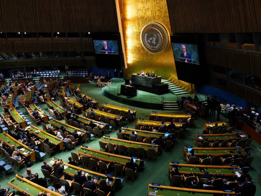 Asamblea General de la ONU remarca crisis climáticas e incertidumbre global  