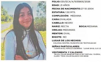 Hallan sin vida a estudiante de la UAEM desaparecida en Otumba; Fiscal&iacute;a del Edomex investiga el caso