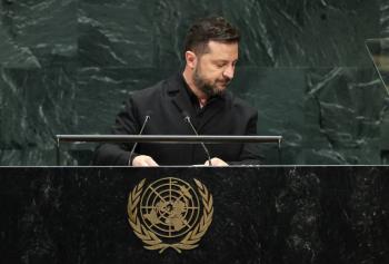 Zelensky pide ante la ONU limitar ingresos de Rusia y frenar su capacidad militar
