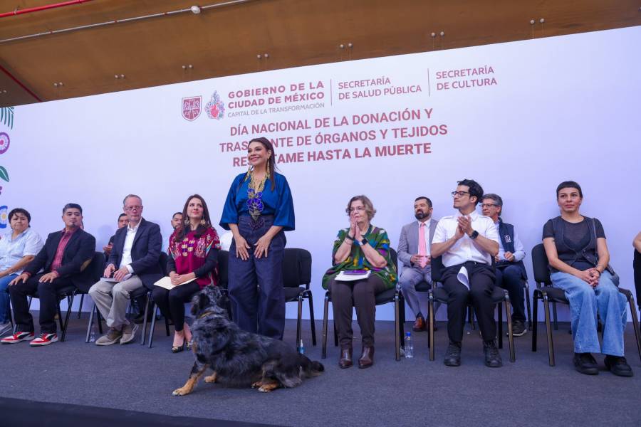 Clara Brugada llama a la ciudadanía a convertirse en donadores voluntarios 