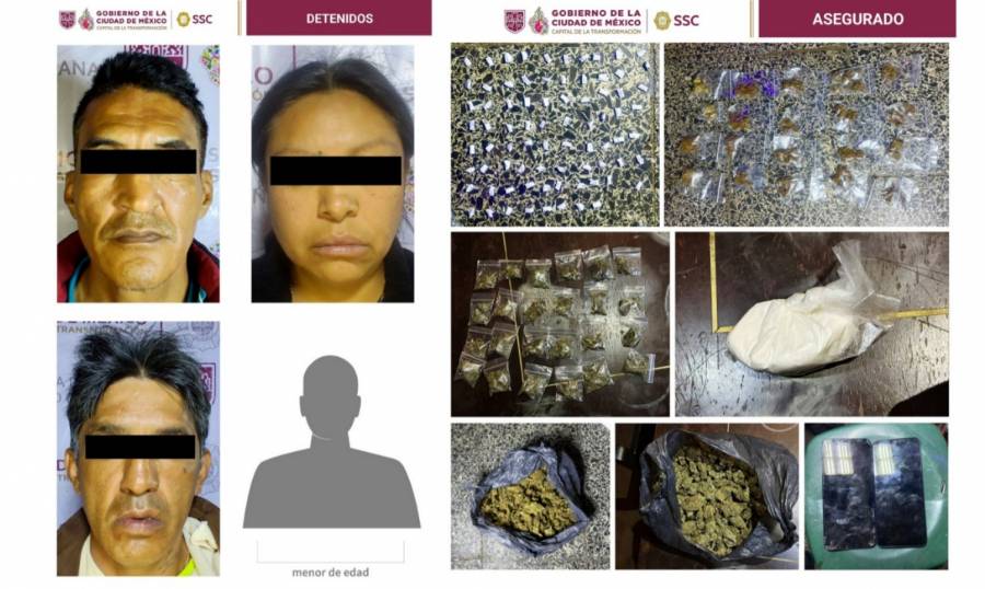 Detienen a presunto lider criminal tras cateos en Iztacalco y Benito Juarez  