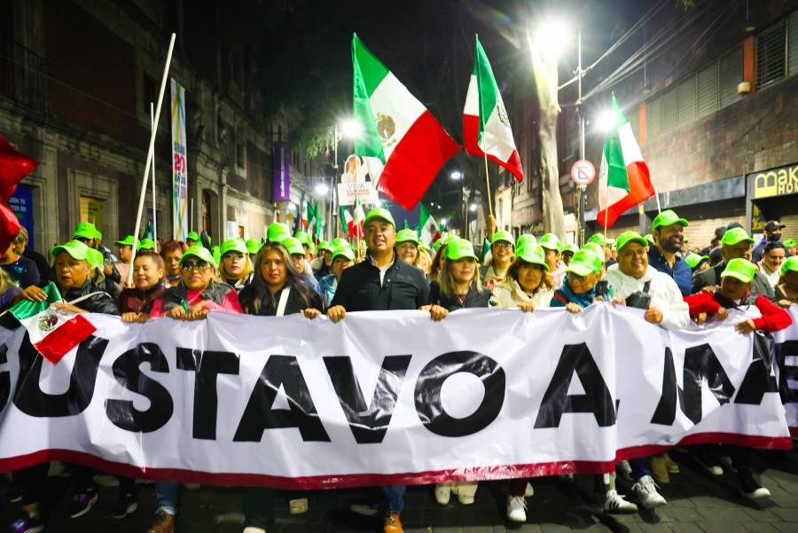 Gustavo A. Madero moviliza a 20 mil habitantes para acompañar a Sheinbaum en el Zócalo 