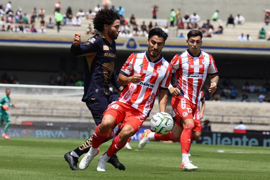Pumas cae ante Atleacutetico de San Luis y suma tres partidos sin ganar