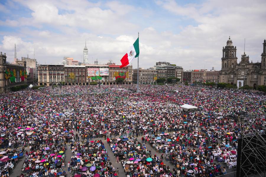 Sheinbaum cierra gira del Segundo Informe con mensaje de soberanía desde el Zócalo
