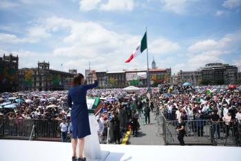 Cierre de gira de rendici&oacute;n de cuentas dr Sheinbaum cierra con cerca de 850 mil asistentes en Z&oacute;calo