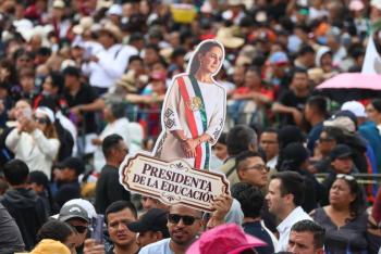 Presidenta presume al Congreso como “constituyente” por paquete de reformas constitucionales