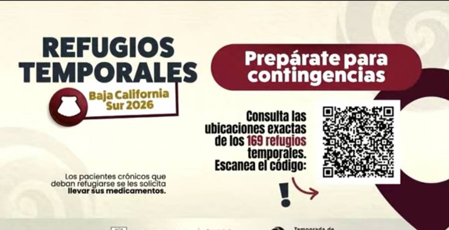 Huracán Polo impactará Baja California Sur esta tarde como categoría 2 o 3 y luego en Sonors; Sheinbaum llama a atender recomendaciones de Protección Civil