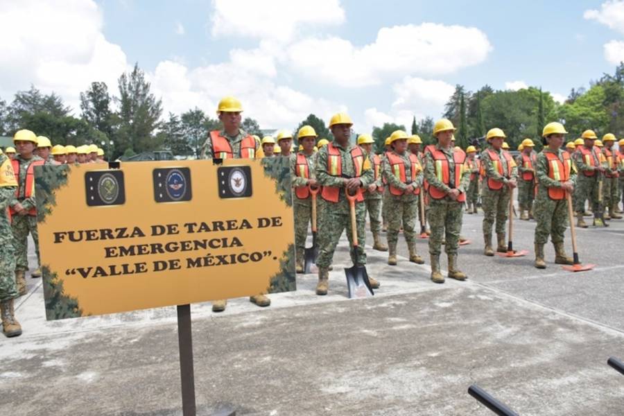 Despliegan maacutes de mil quinientos elementos militares en Baja California Sur por el paso del huracaacuten Polo