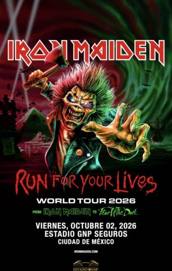 Iron Maiden vuelve a M&eacute;xico: la leyenda del heavy metal prepara una noche hist&oacute;rica en CDMX