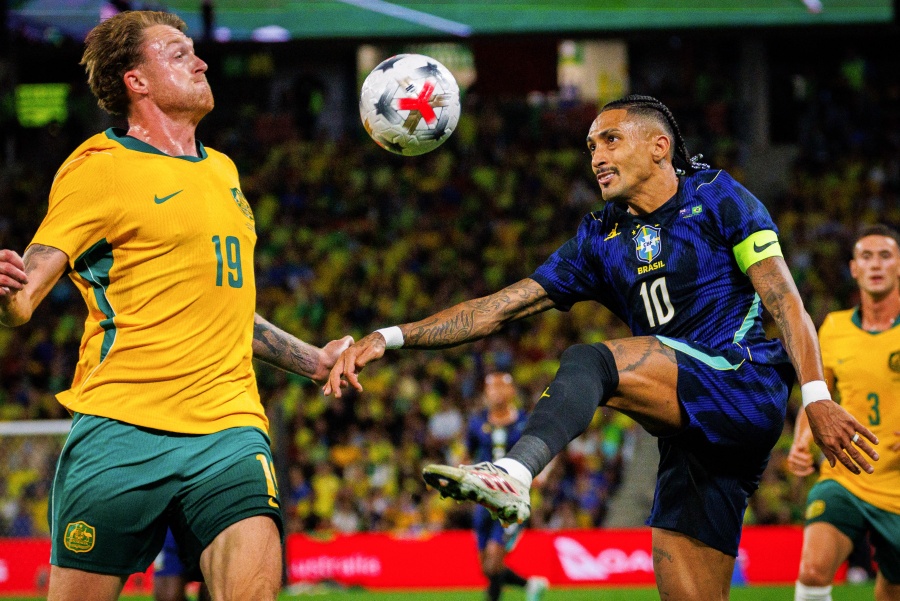 Ancelotti mueve piezas y Brasil vence 4-2 a Australia en un amistoso 