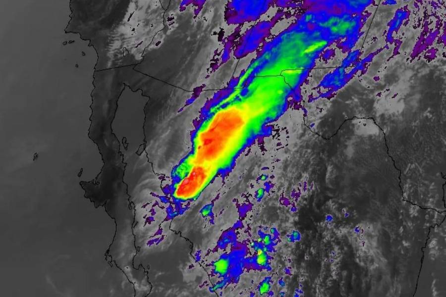 Polo se degrada a tormenta tropical tras tocar tierra por segunda vez en Sonora
