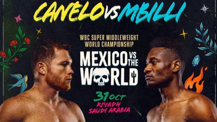 Sauacutel Canelo Aacutelvarez confirma pelea contra Christian Mbilli el 31 de octubre en Arabia Saudita