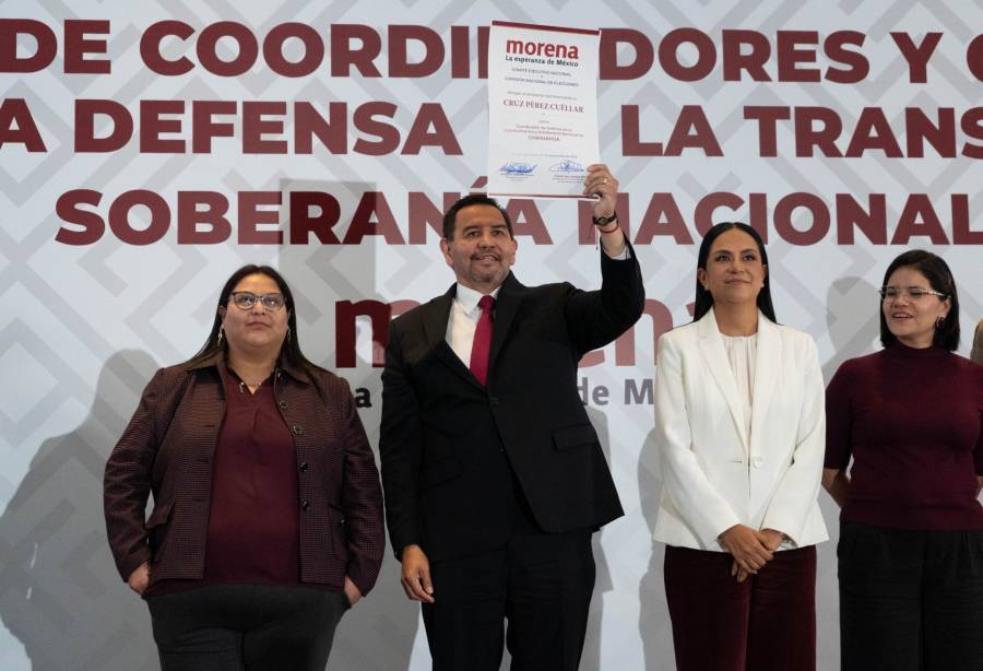 Cruz P&eacute;rez Cu&eacute;llar es designado coordinador de Morena en Chihuahua