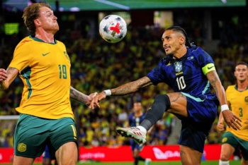 Ancelotti mueve piezas y Brasil vence 4-2 a Australia en un amistoso
