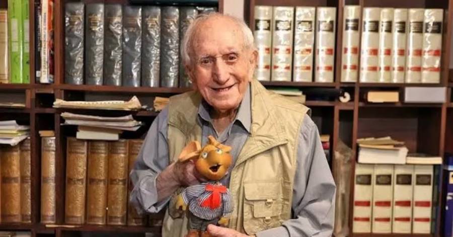 Muere a los 100 años, Peppino Mazzullo, actor de doblaje que presto su voz a Topo Gigio