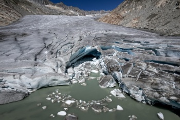 Los glaciares suizos pierden una quinta parte de su masa en cinco a&ntilde;os