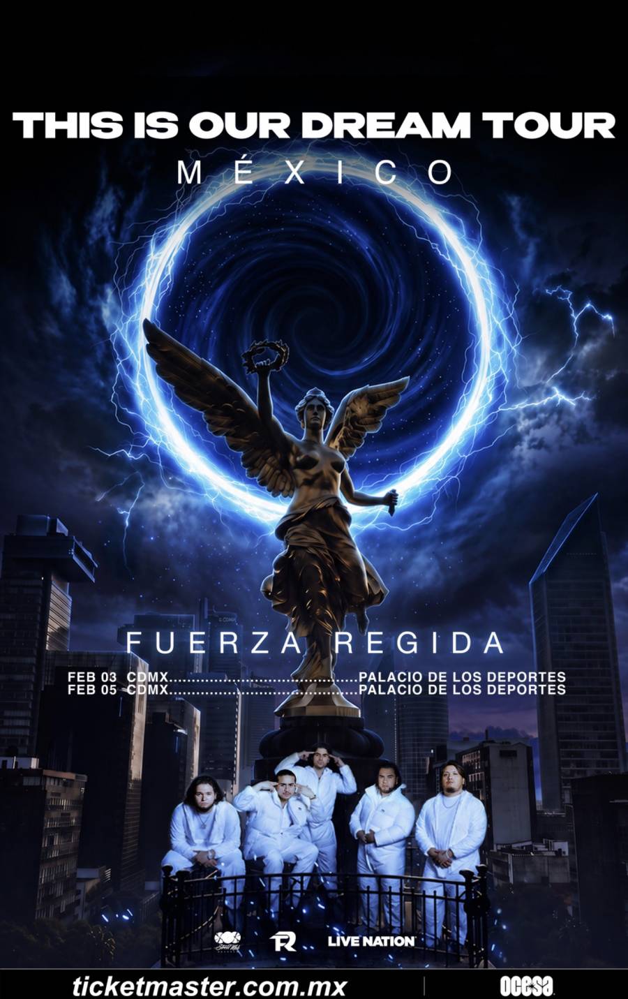 La Ciudad de México vivirá la Fuerza Regida como parte de This is Our Dream Tour