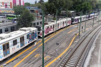 Tren Ligero suspende servicio por desprendimiento de cable en estaci&oacute;n El Vergel