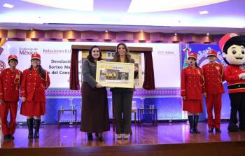 Loter&iacute;a Nacional conmemora 200 a&ntilde;os del Consulado de M&eacute;xico en Nueva York con billete especial