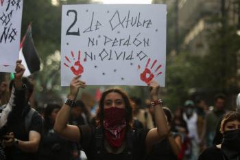 Sheinbaum llama a evitar una nueva represi&oacute;n estatal como la de Tlatelolco
