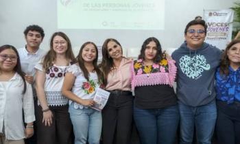 Mara Lezama convoca a j&oacute;venes de Quintana Roo a participar en la Ley de sus Derechos