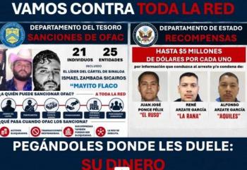 Embajador de EEUU advierte que funcionarios ligados al C&aacute;rtel de Sinaloa son de su pa&iacute;s